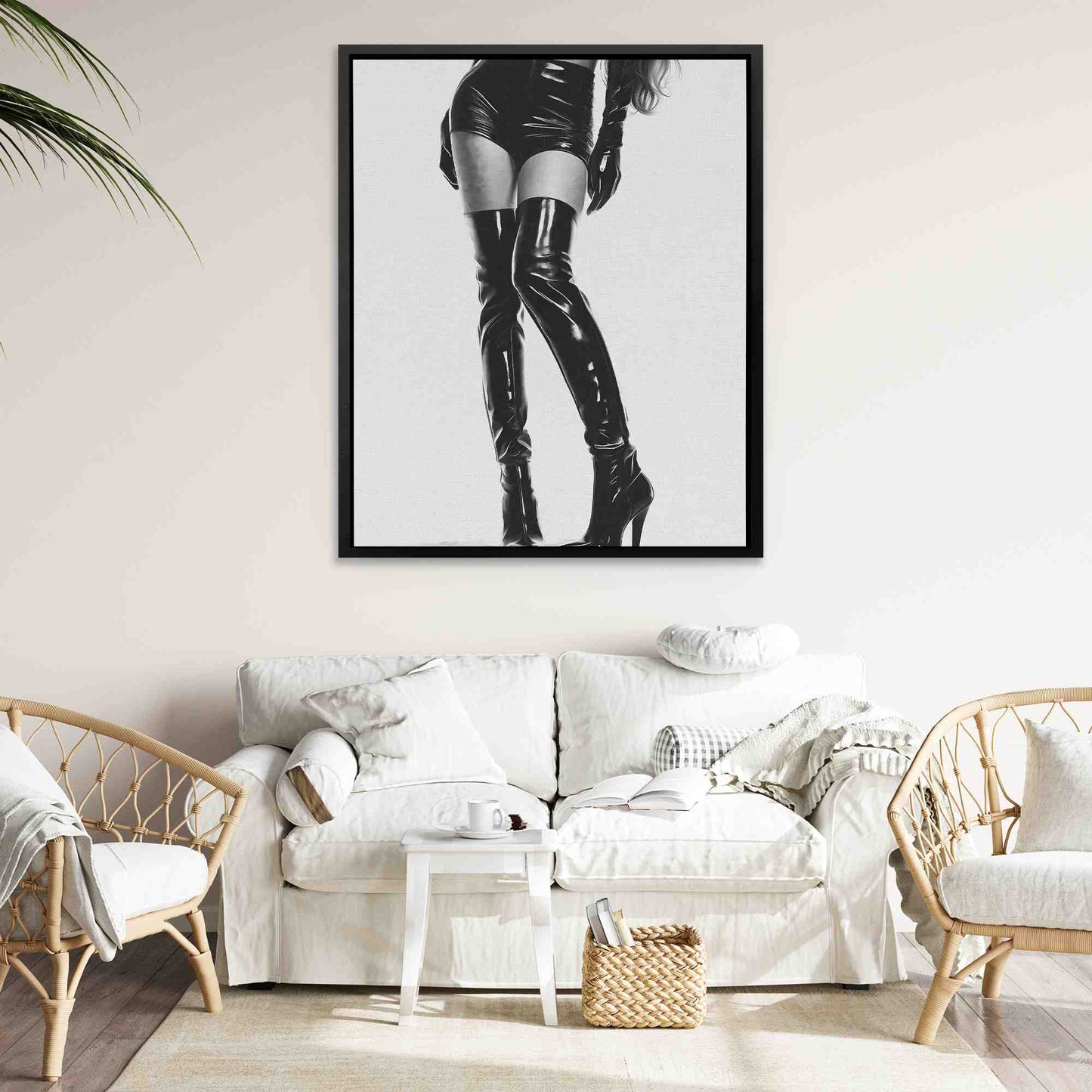 Long Legs - Large Canvas Print