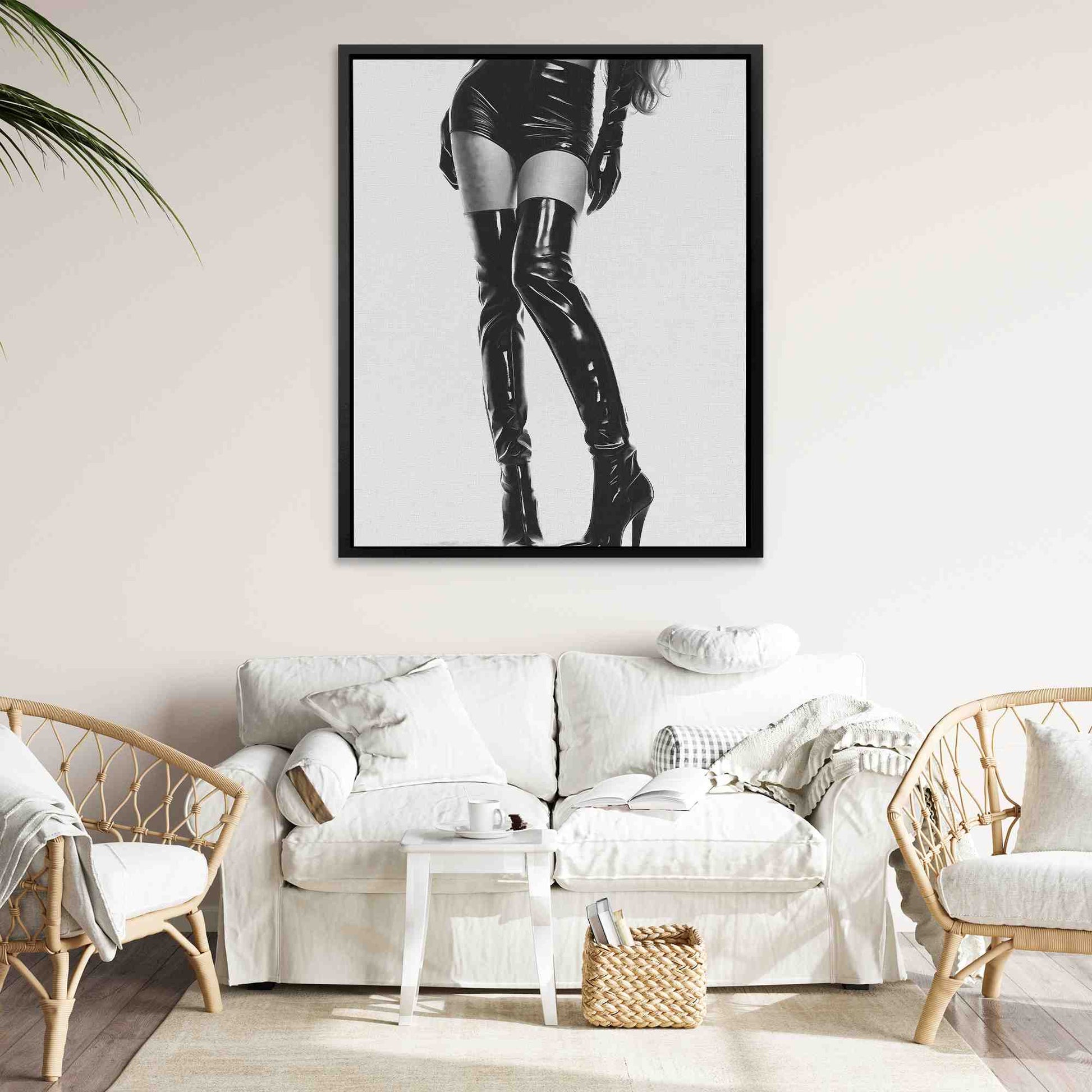 Long Legs - Large Canvas Print