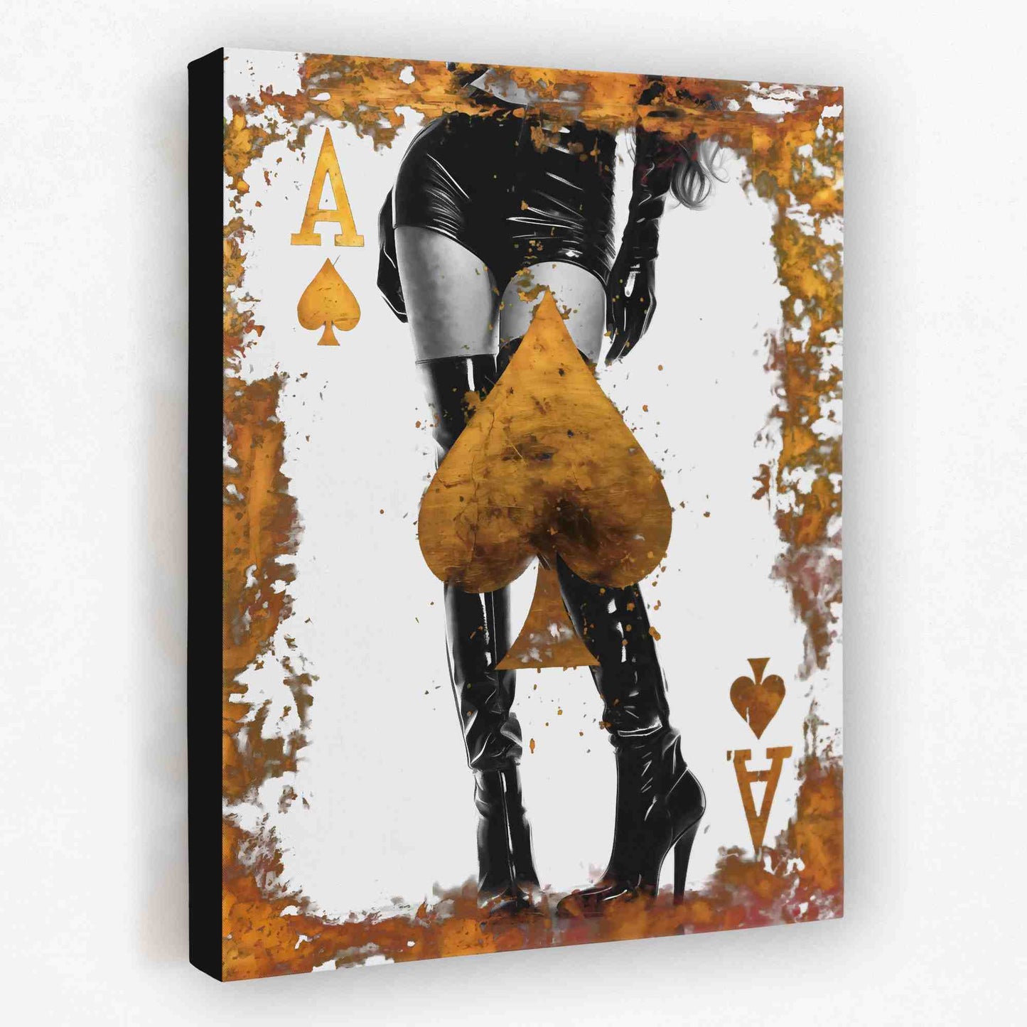 Long Legs Ace - Ace Canvas Wall Art