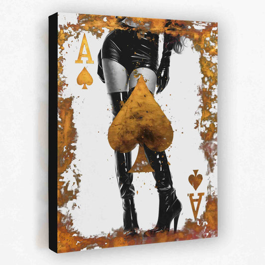 Long Legs Ace - Ace Canvas Wall Art