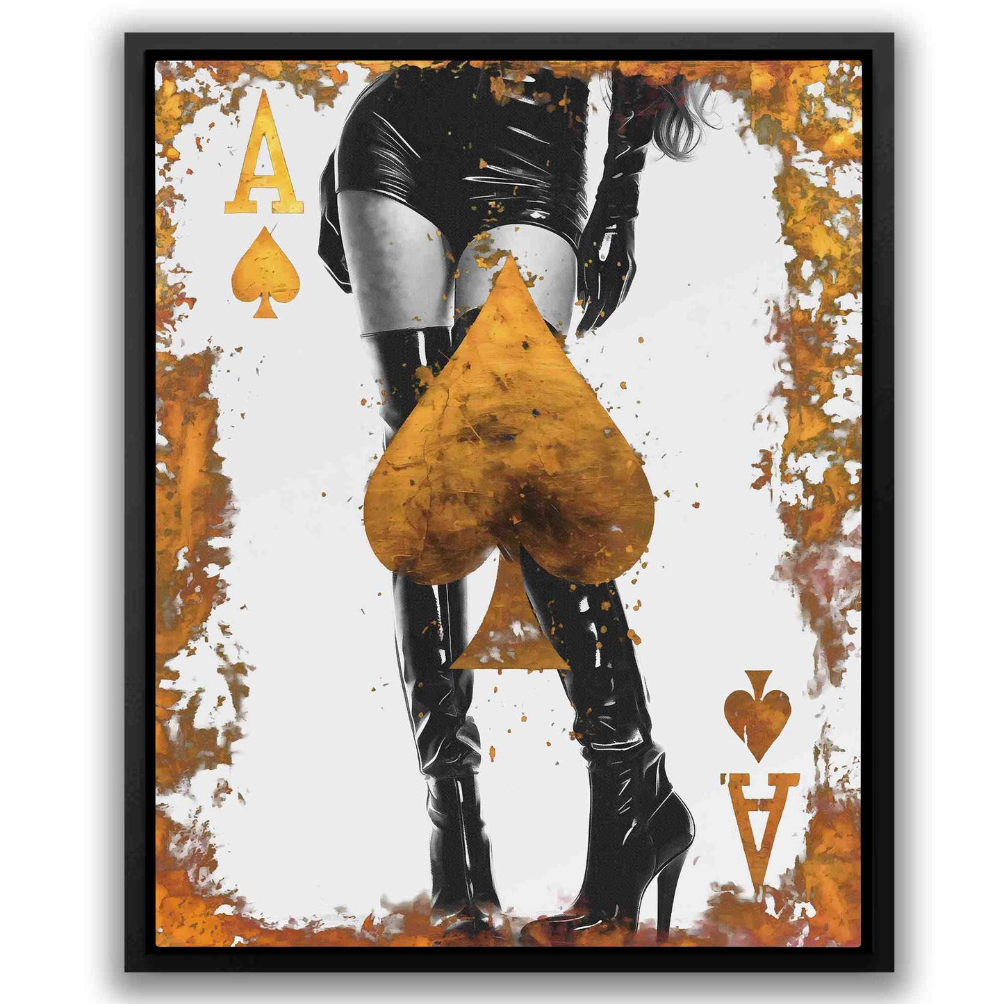 Long Legs Ace - Ace Art for Game Room