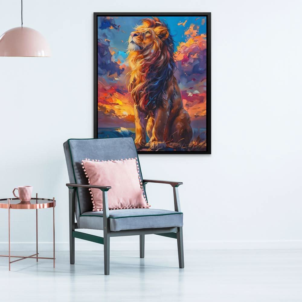 Looking to the Heavens - Large Modern Canvas Print