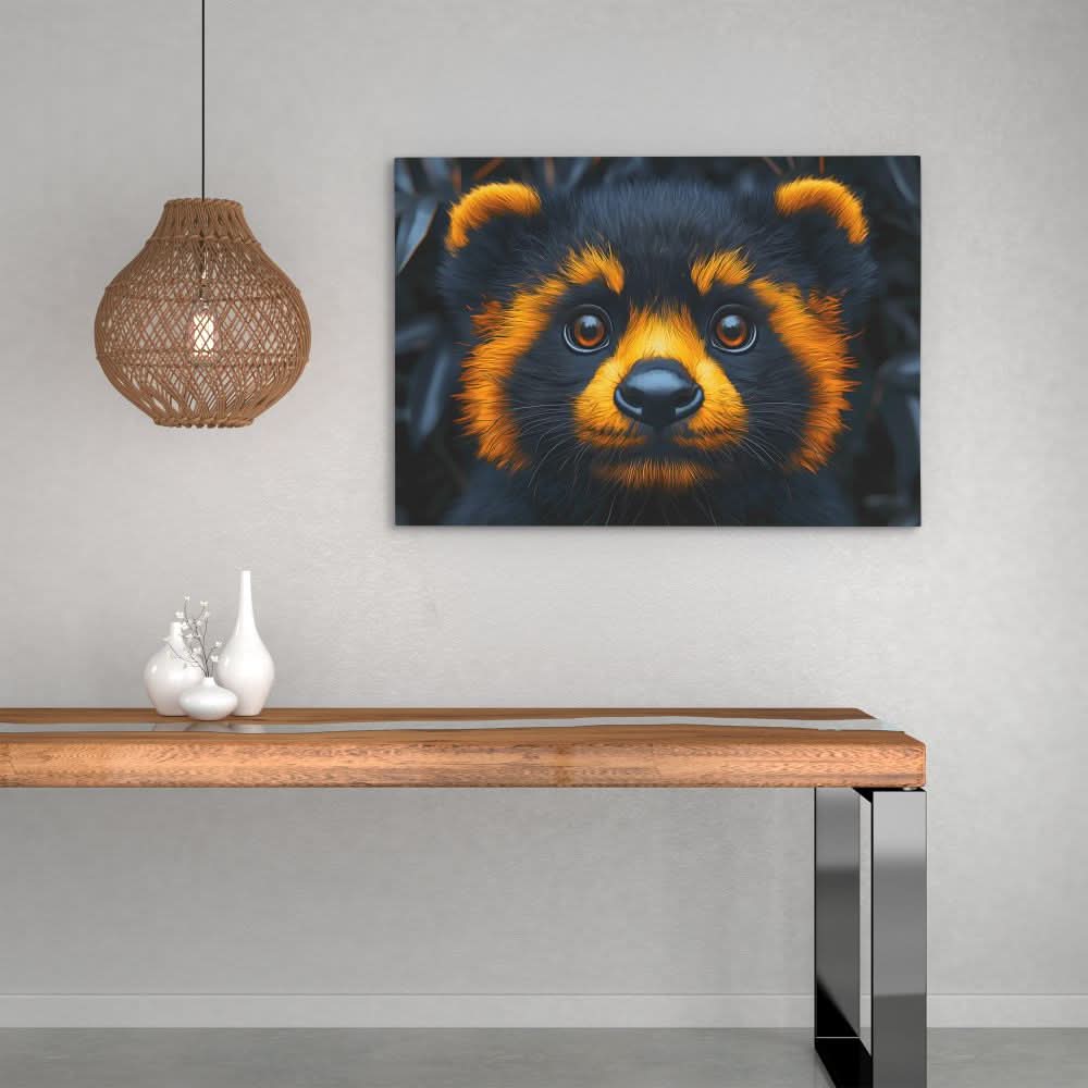 Lovable Furry Animal - Animals Art for Kids Room