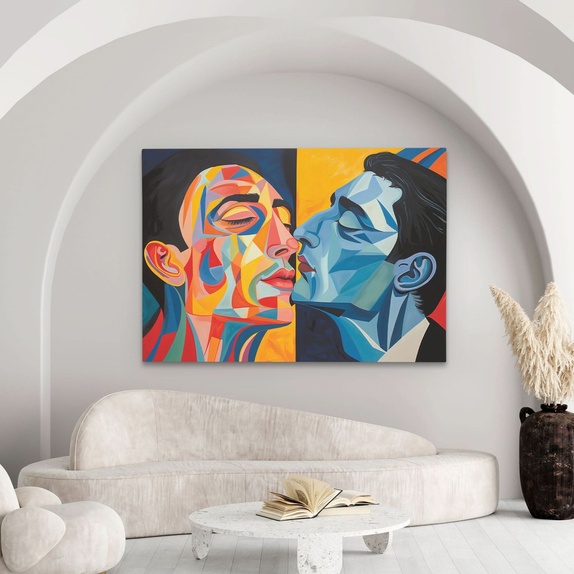 Lover's Pursuit - Canvas Wall Art