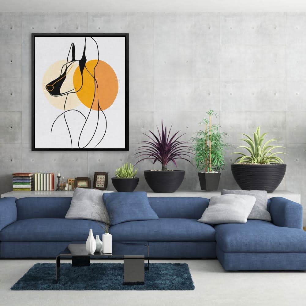 Loyal Companion - Contemporary Wall Art Print