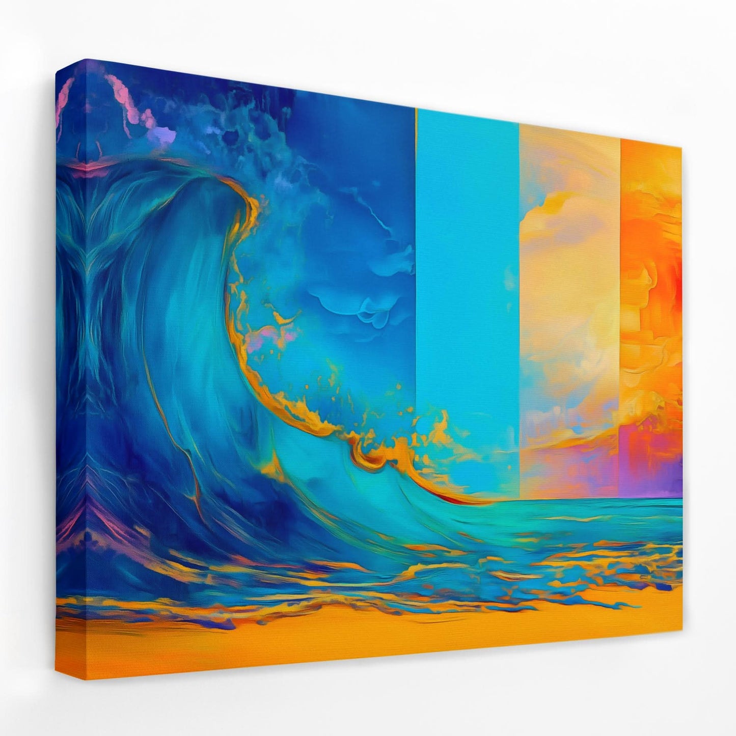 Lucid Beach Dreams - Beach House Canvas Wall Art
