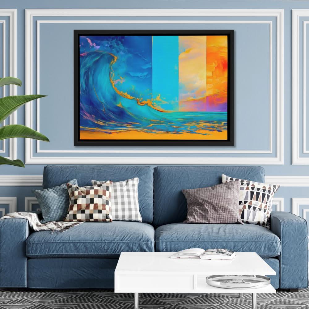 Lucid Beach Dreams - Beach House Art for Living Room