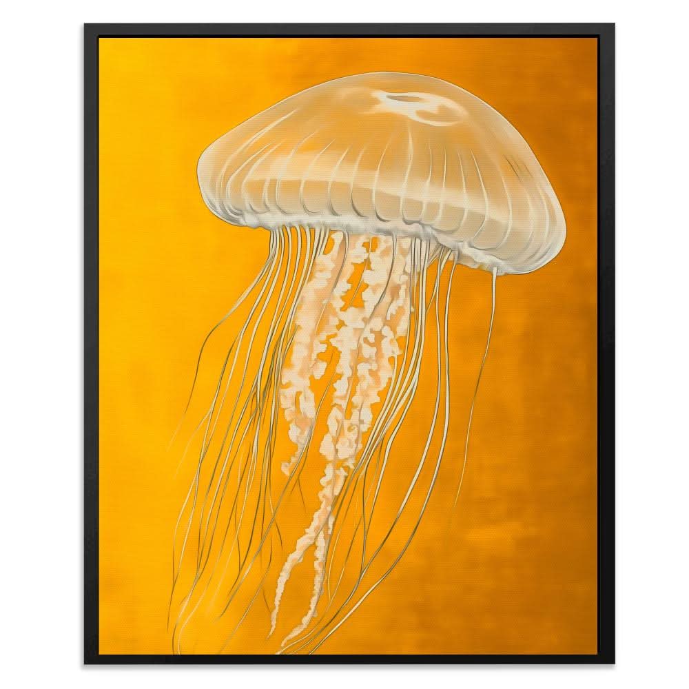 Luminous Float - Large Minimalist Canvas Print