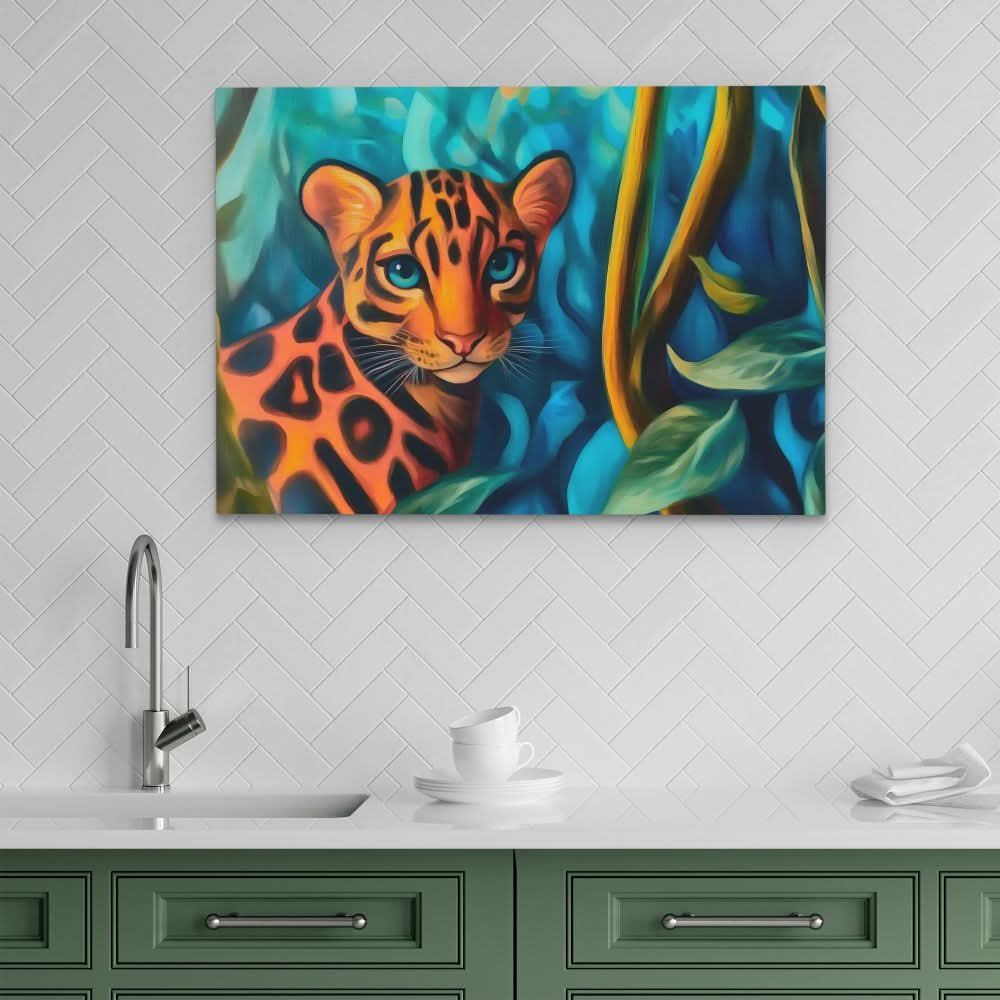 Luscious Leopard - Animals Art for Living Room