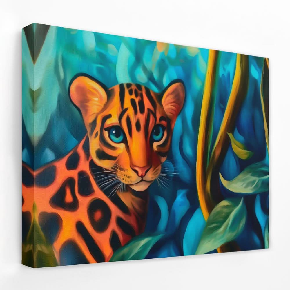 Luscious Leopard - Animals Canvas Wall Art