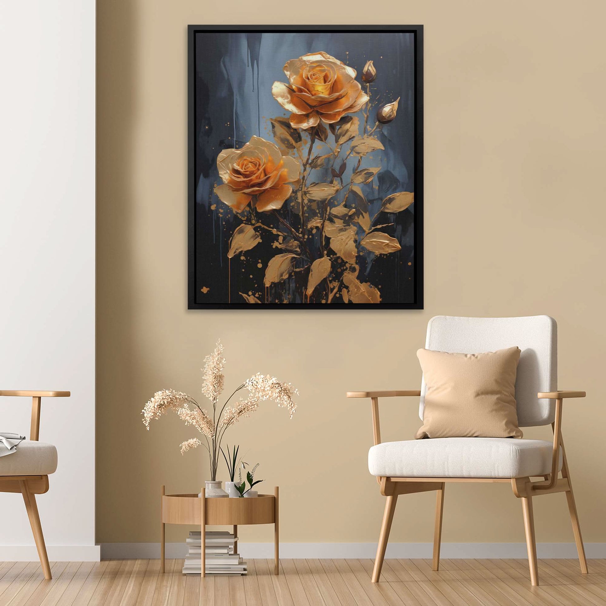 Lush Roses - Luxury Wall Art