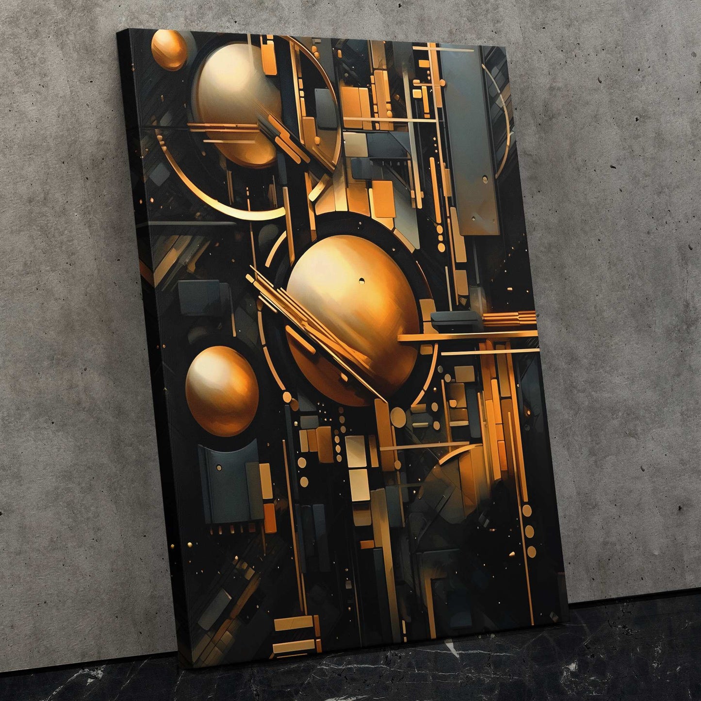 Luxe Harmony - Luxury Wall Art