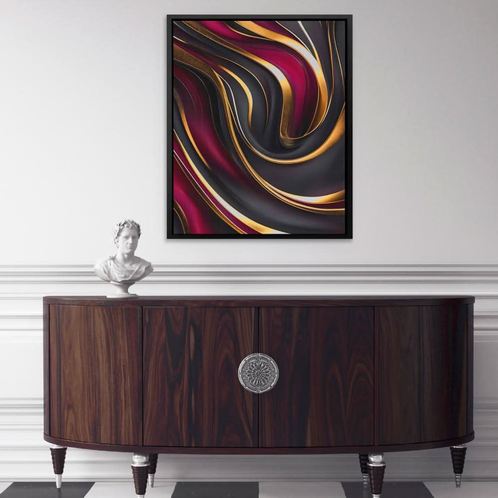 Luxurious Bursts - Bold Art for Bedroom
