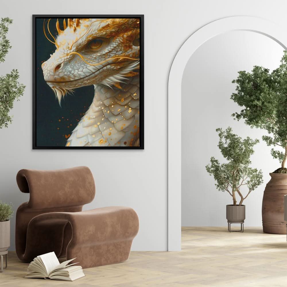 Luxurious Dragon - Dragon Art for Bedroom