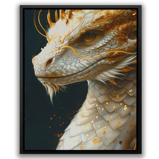 Luxurious Dragon - Dragon Canvas Wall Art