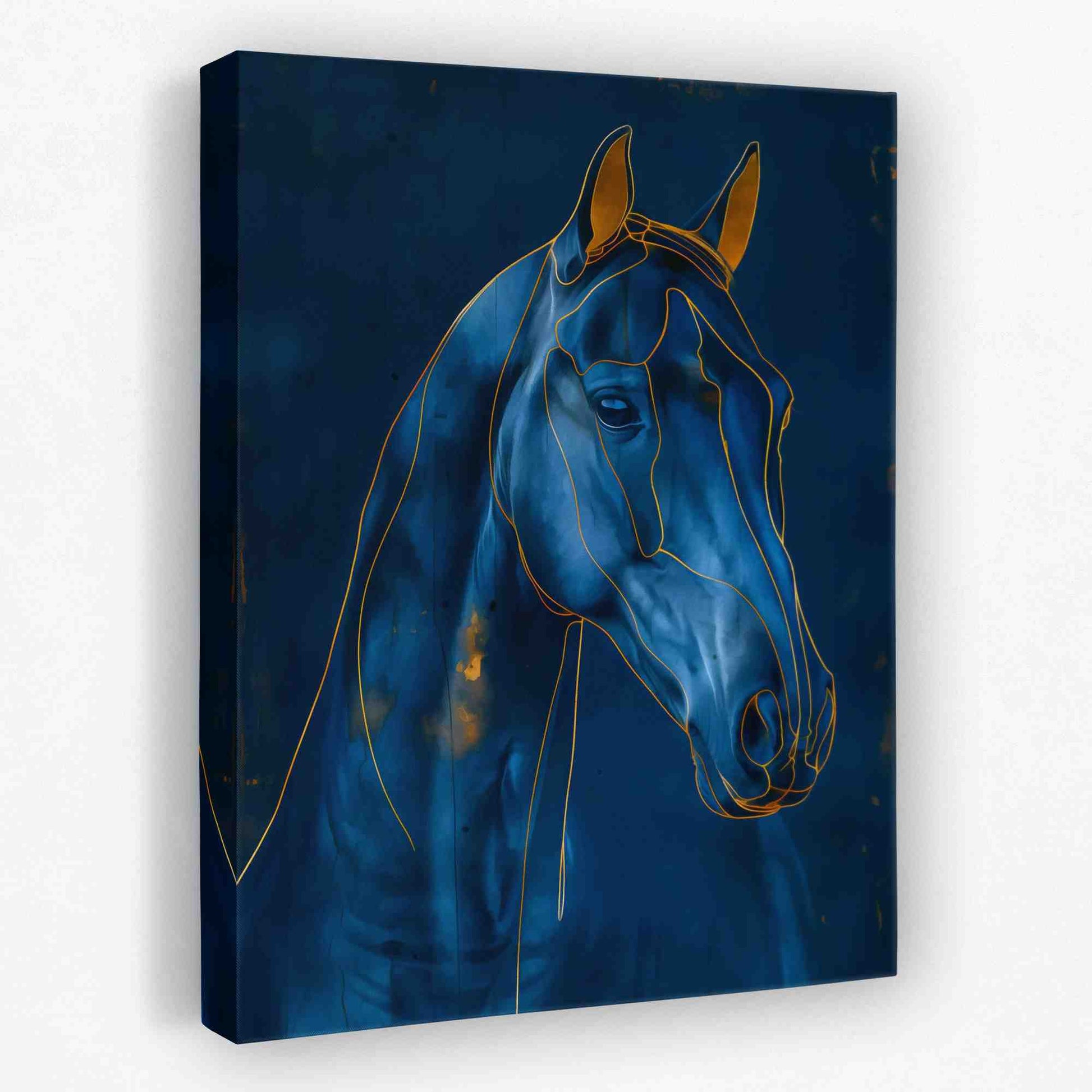Luxury Horse - Animals Canvas Wall Art