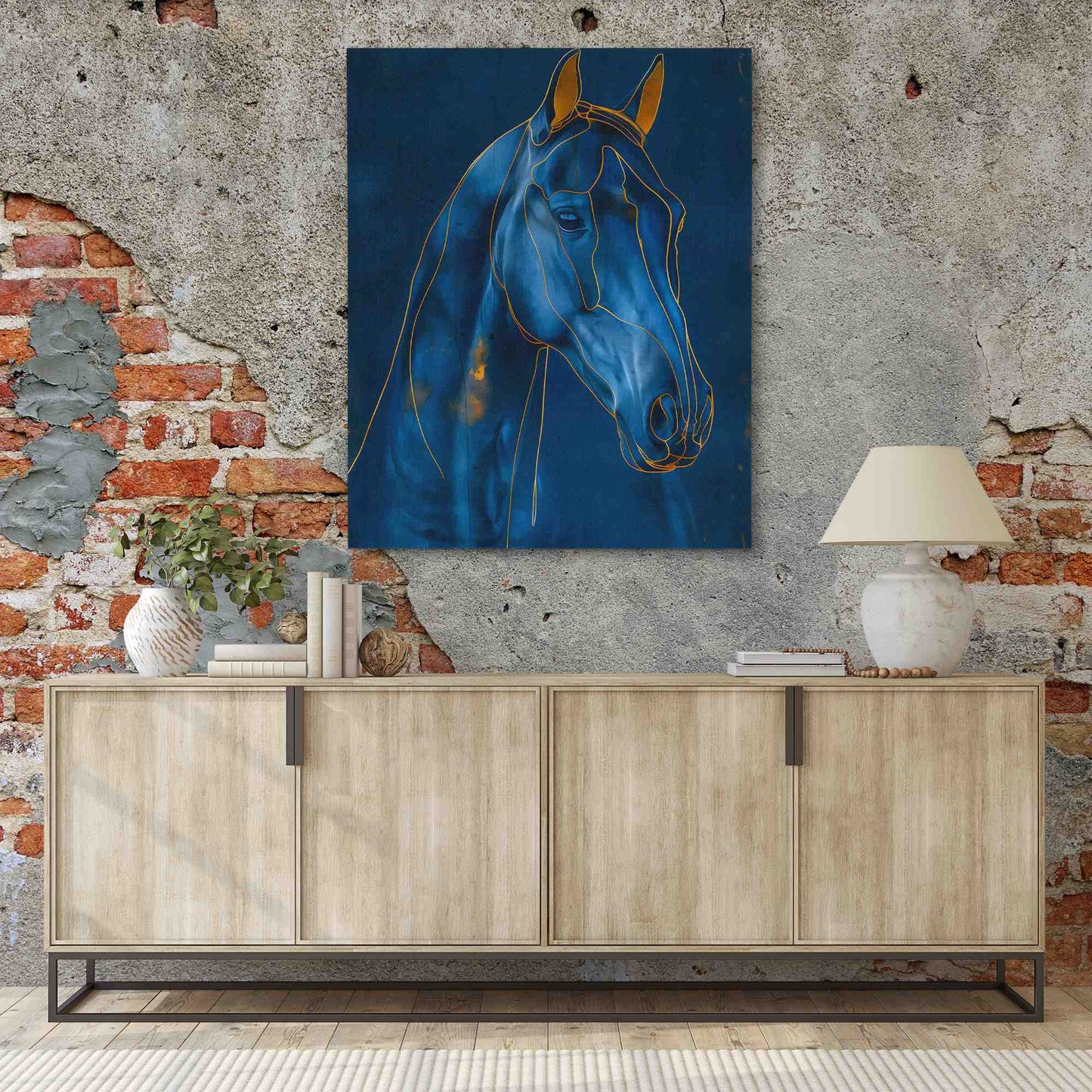 Luxury Horse - Large Canvas Print