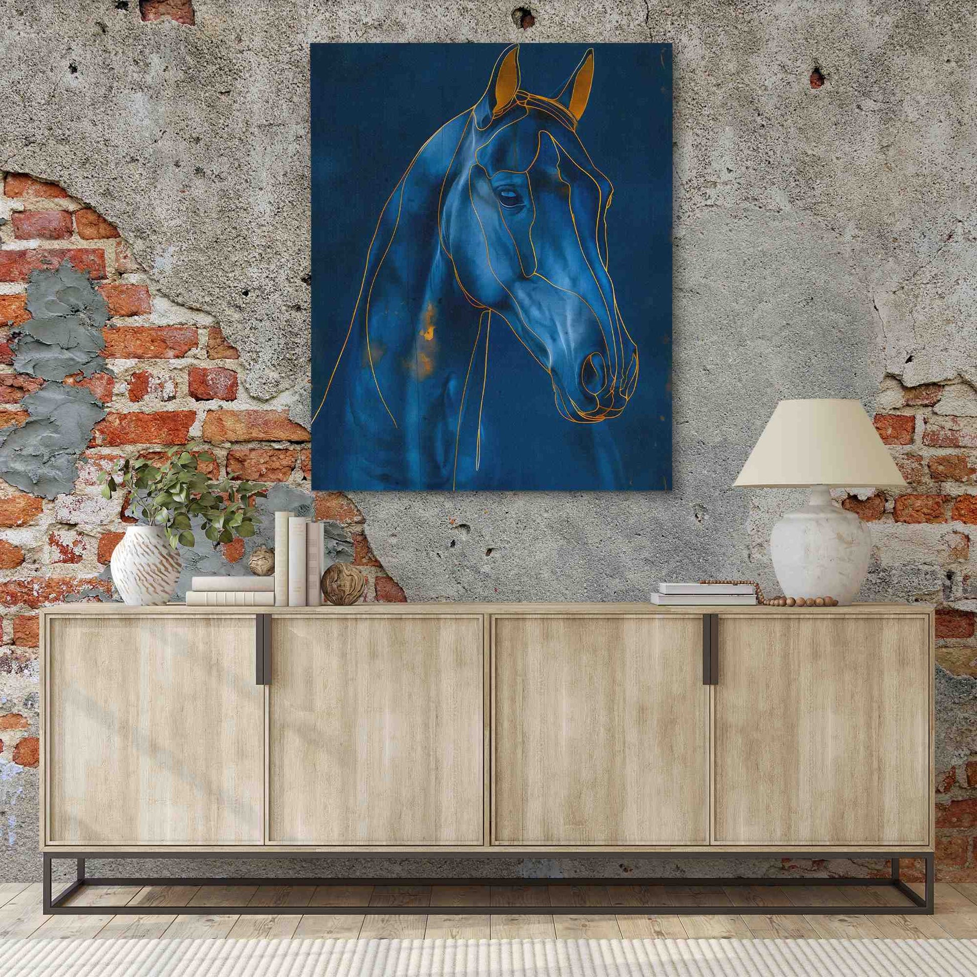 Luxury Horse - Large Canvas Print