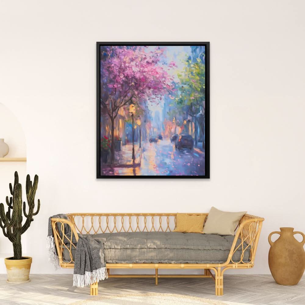 Macaw Mosaic - Cityscapes Art for Bedroom