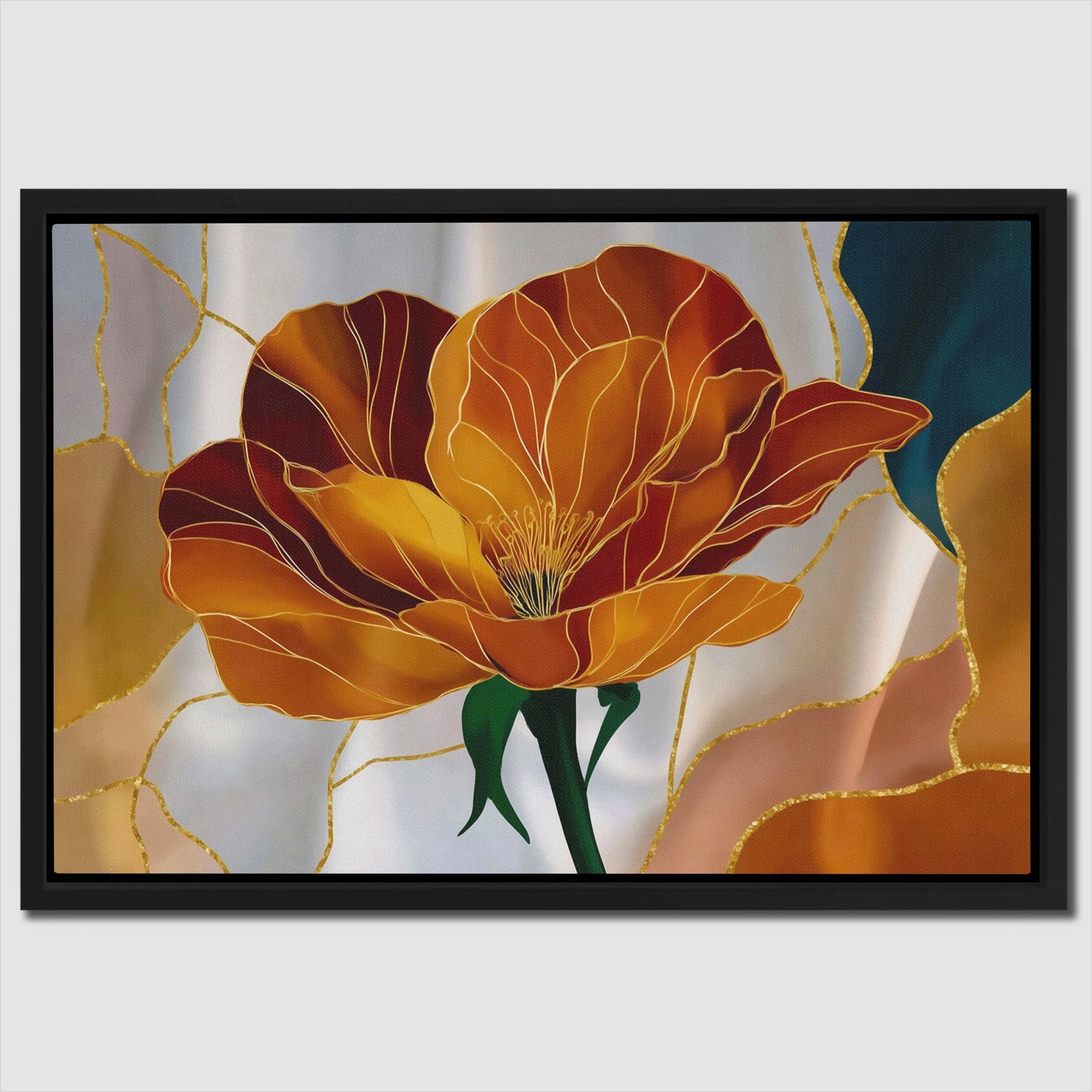 Magnolias Golden Glow - Luxury Wall Art
