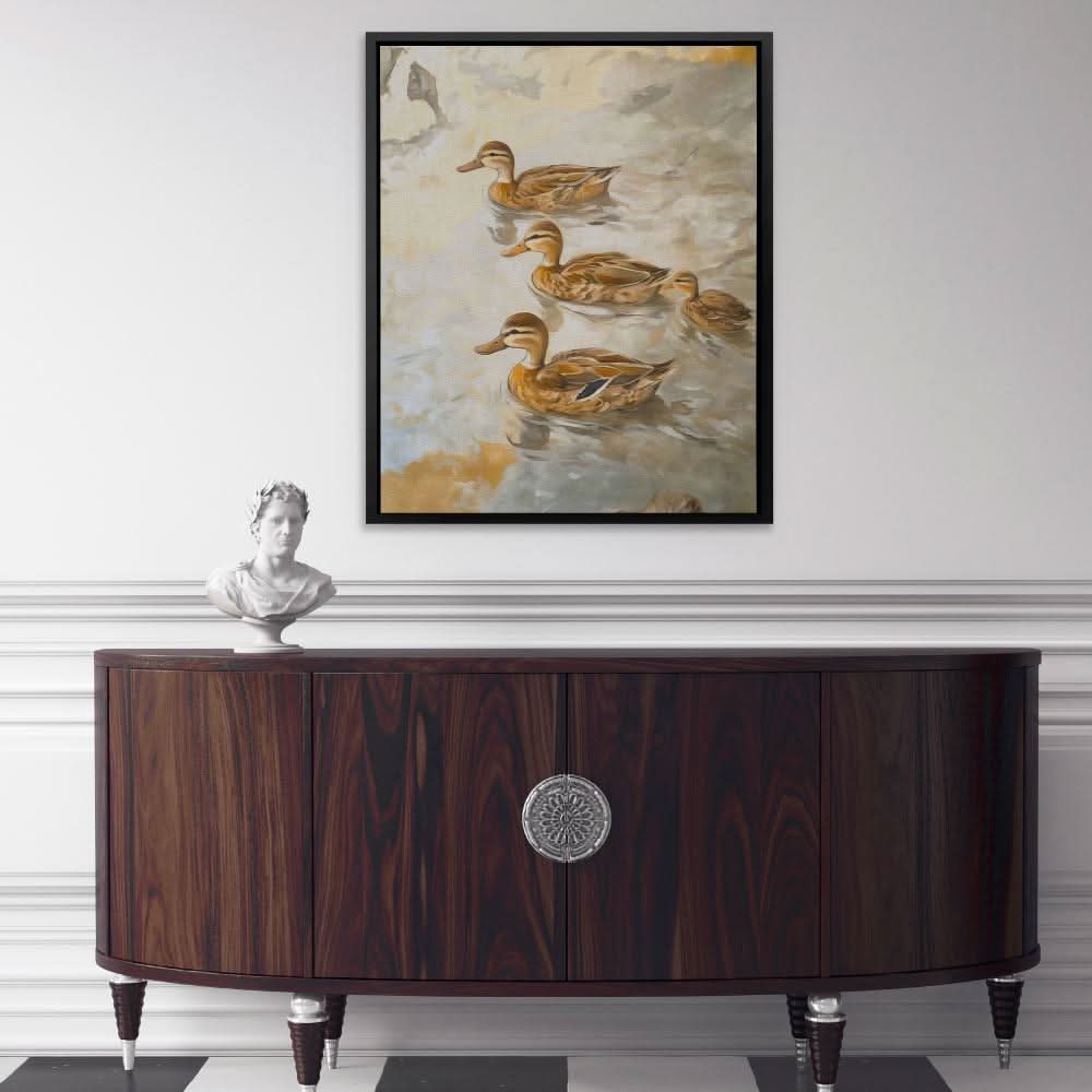 Mallard Ducklings - Animals Art for Kitchen