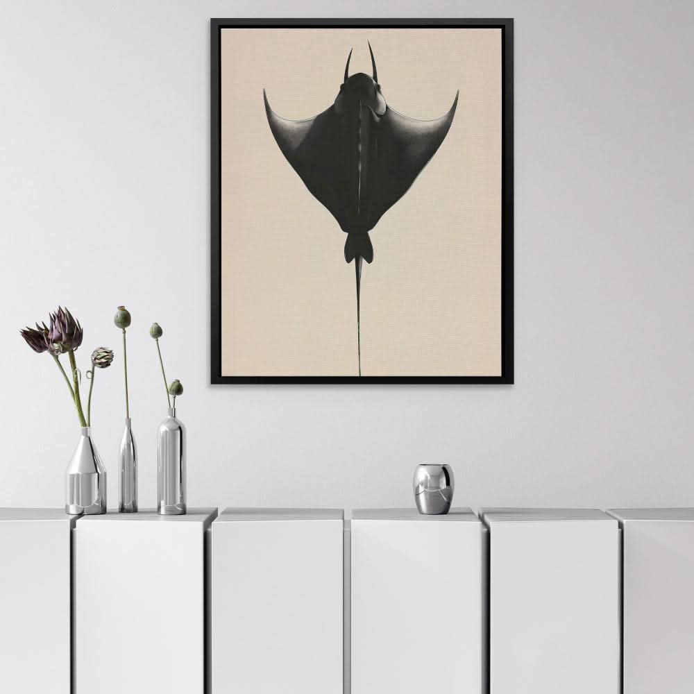 Manta Ray - Wall Art for Bedroom
