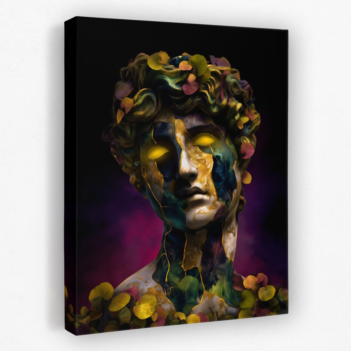 Marble Dreams Bloom - Luxury Wall Art