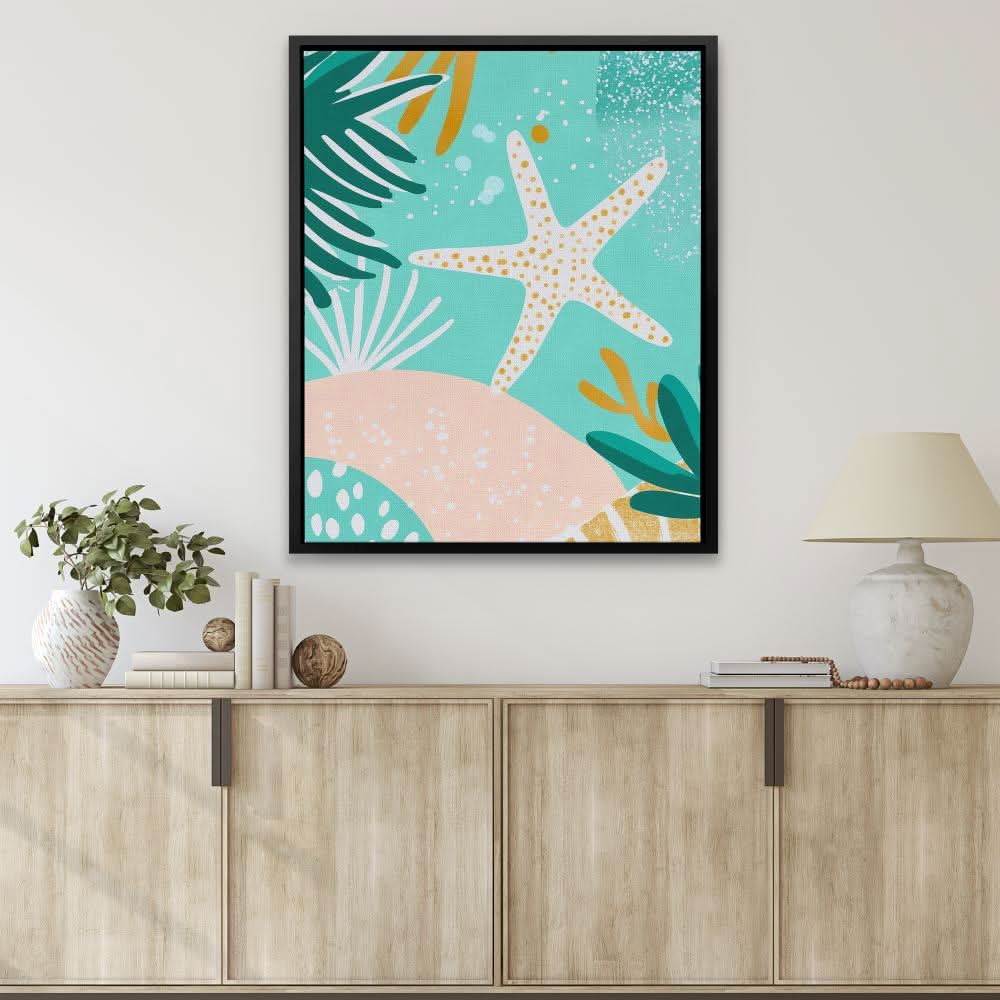 Marine Starfish - Minimalist Wall Art Print