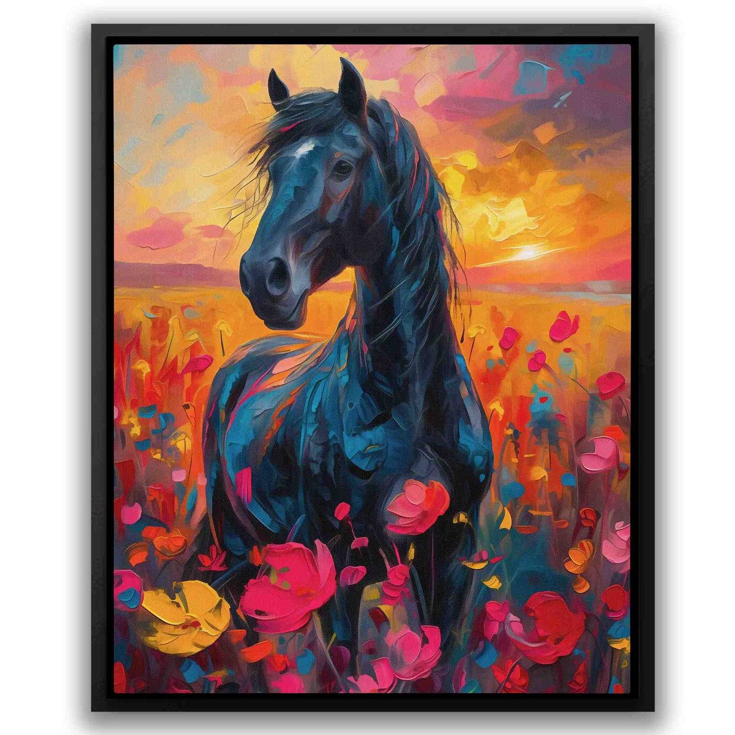 Meadow Charm - Colorful Canvas Wall Art