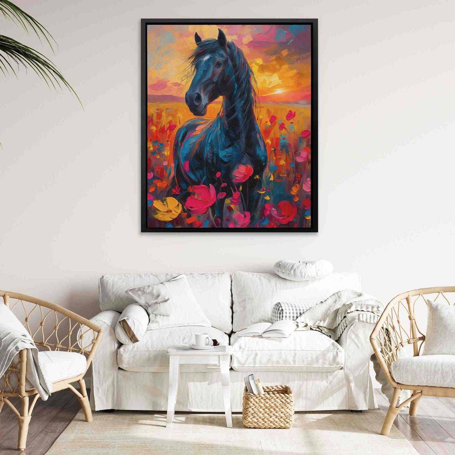 Meadow Charm - Large Canvas Print