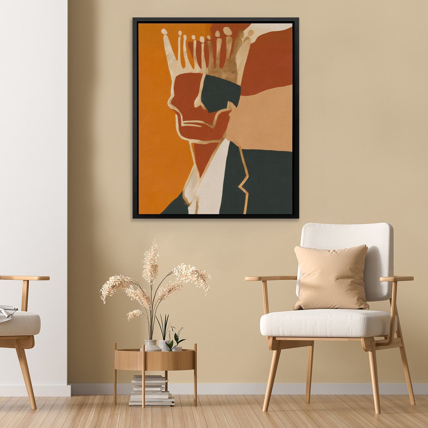 Melting Portrait Reverie - Luxury Wall Art