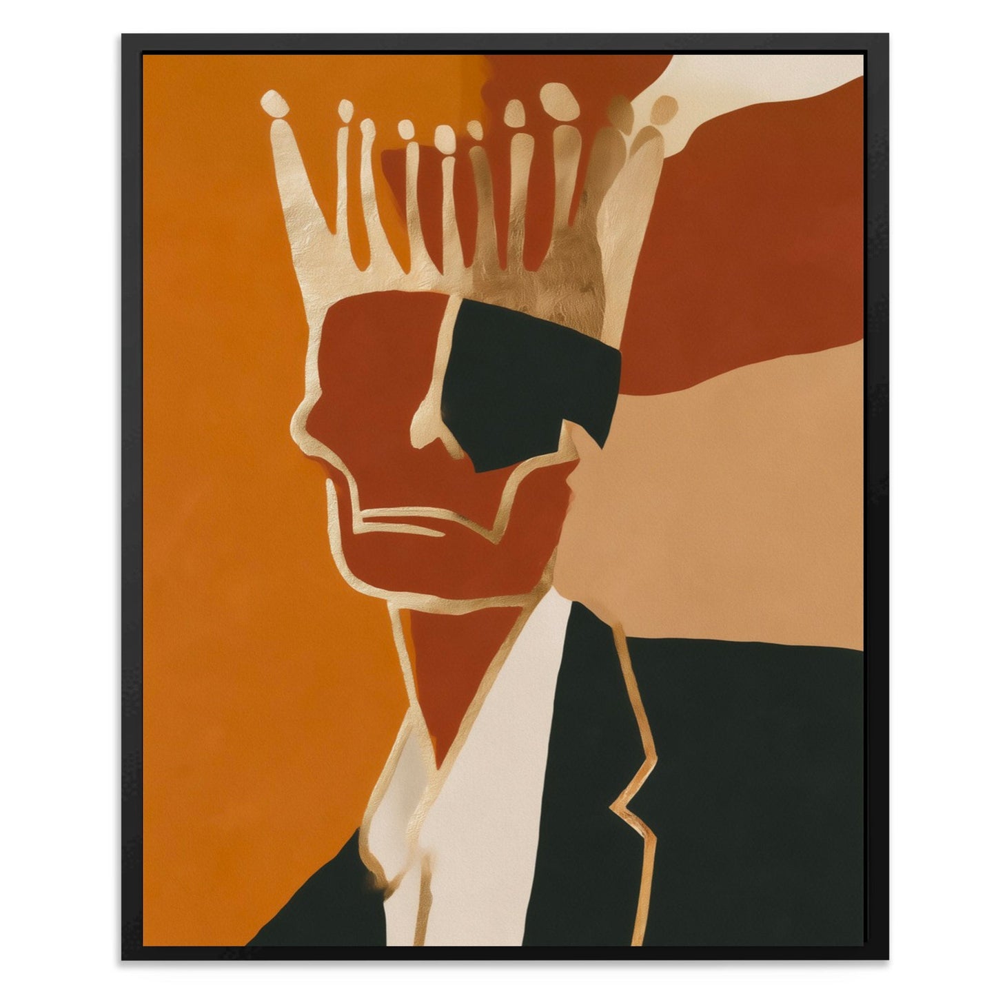 Melting Portrait Reverie - Luxury Wall Art