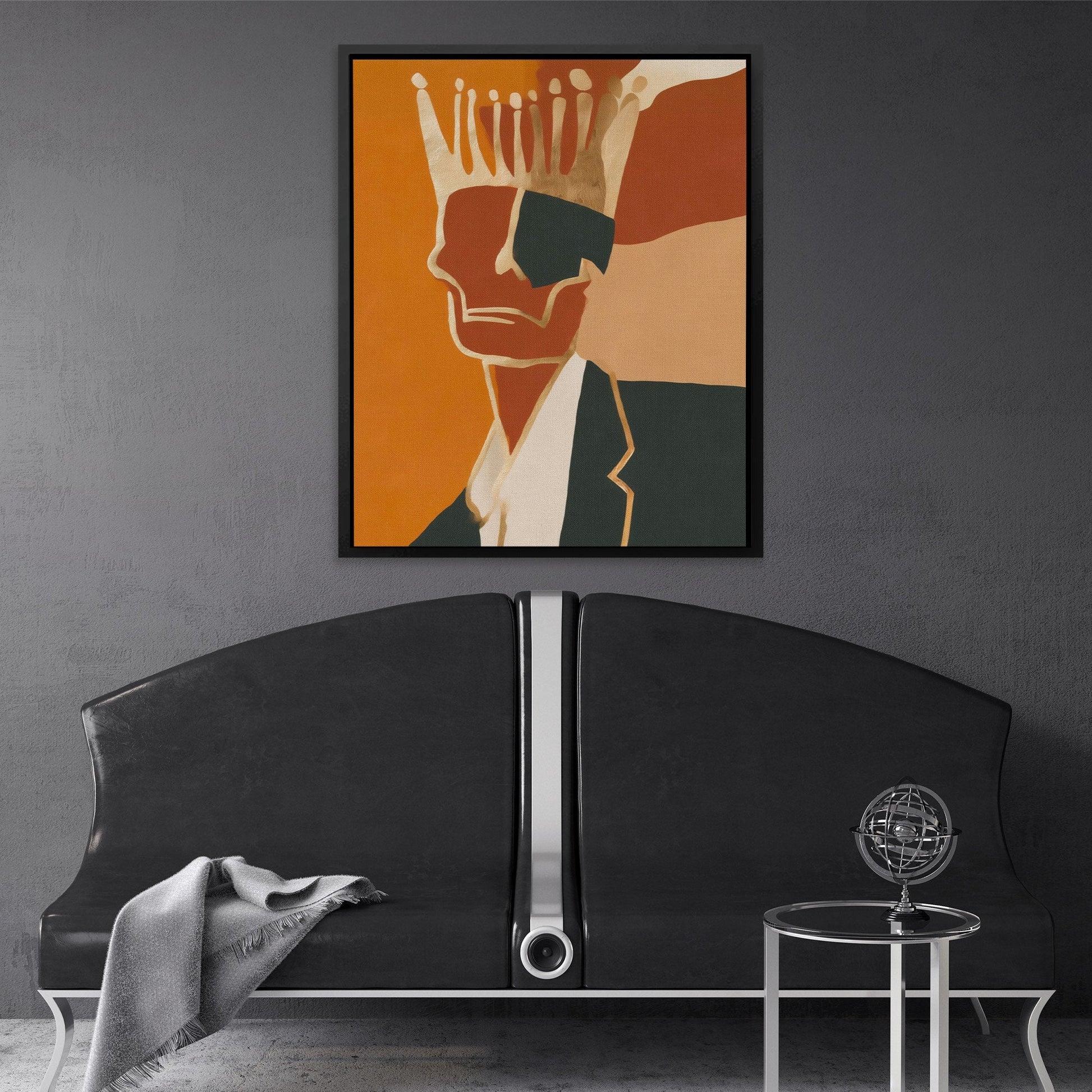 Melting Portrait Reverie - Luxury Wall Art