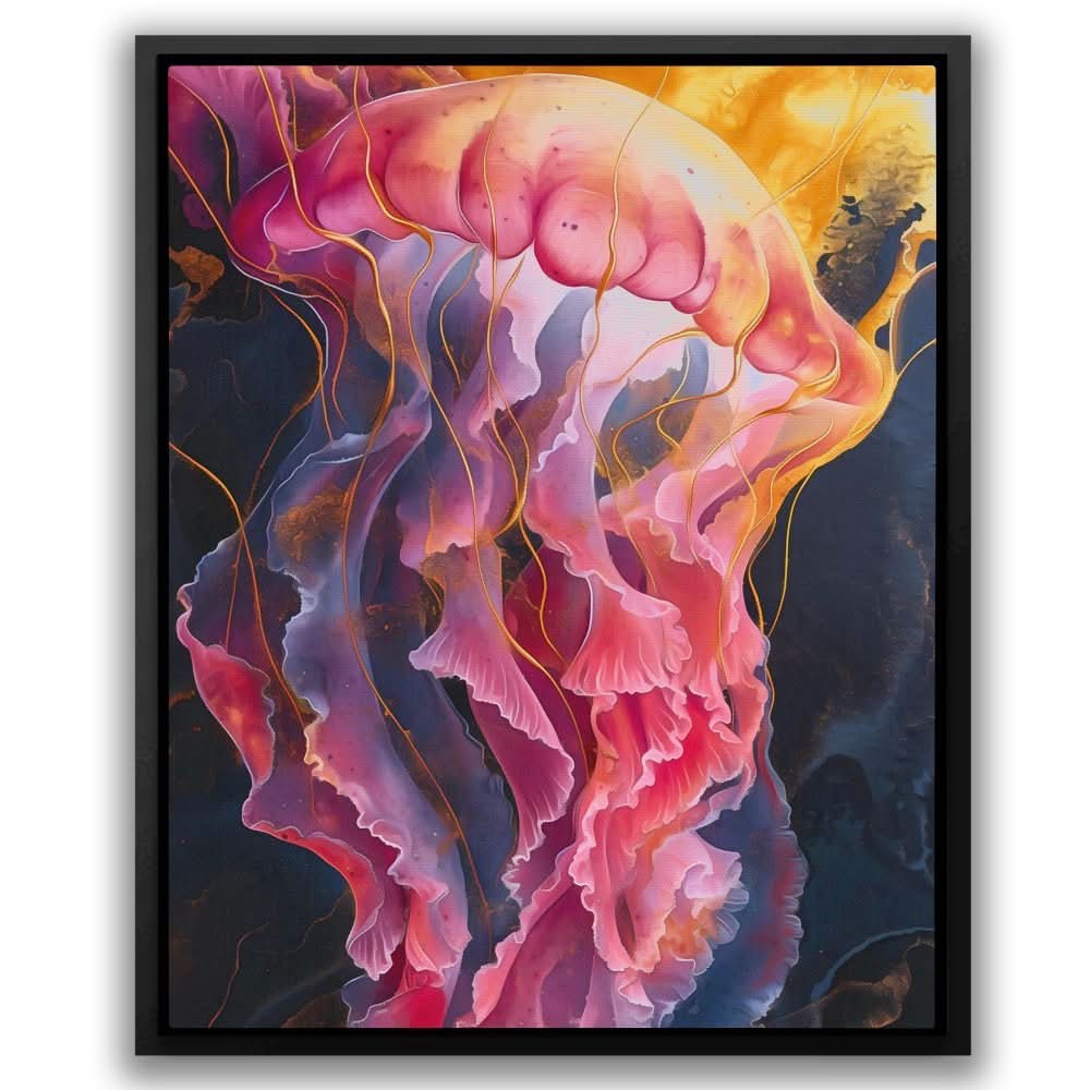 Mesmerizing Jelly - Animals Art for Bathroom