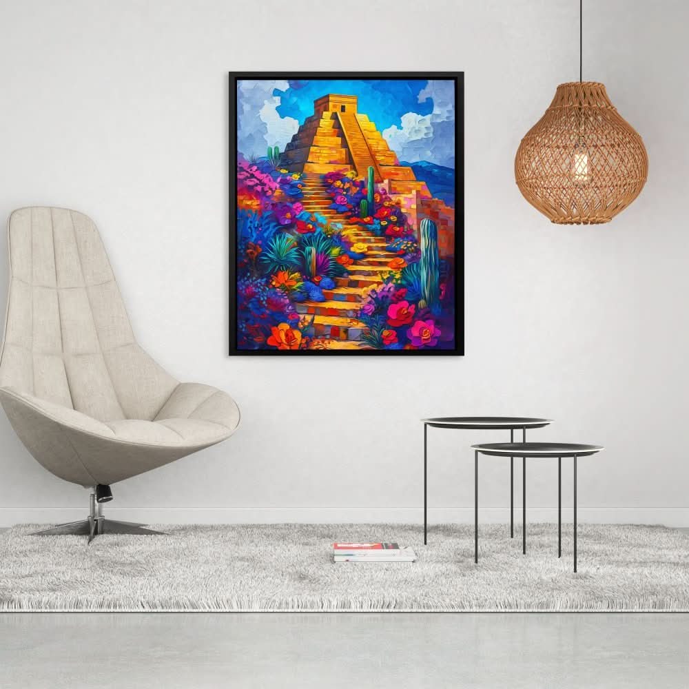 Mexican Pyramid - Floral Art for Lounge
