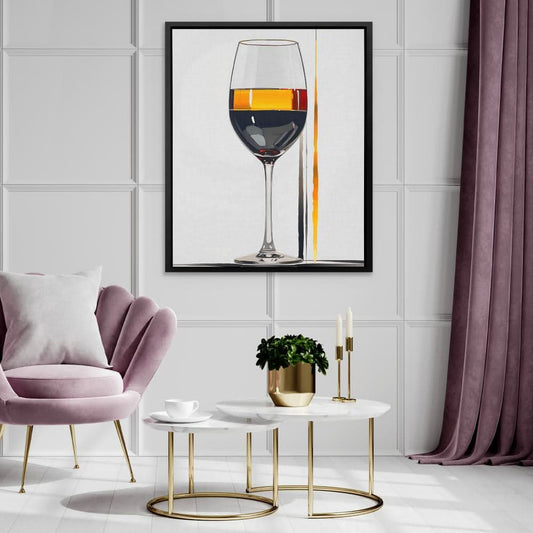 Midnight Elixir - Wall Art in Black Frame
