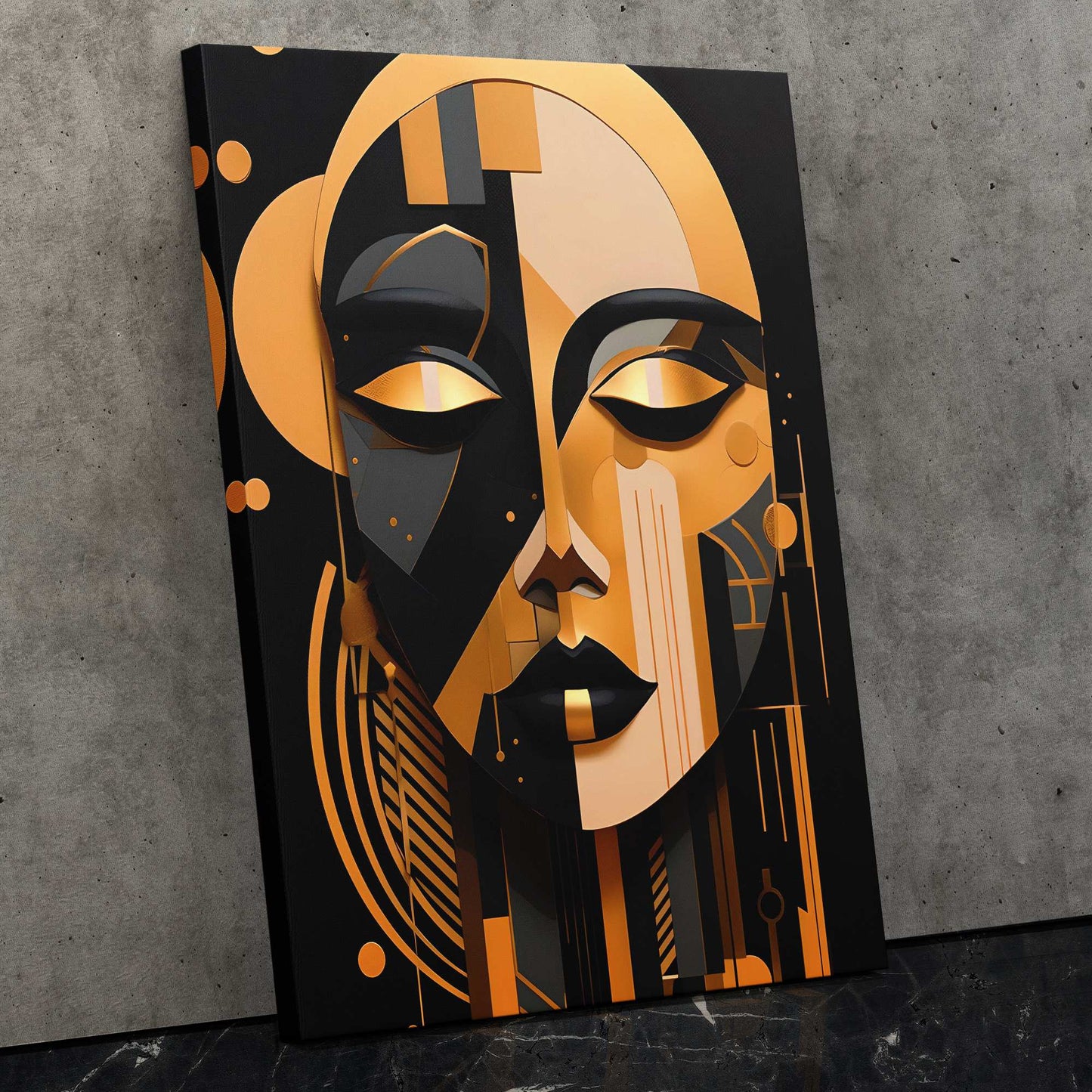 Midnight Gleam - Luxury Wall Art