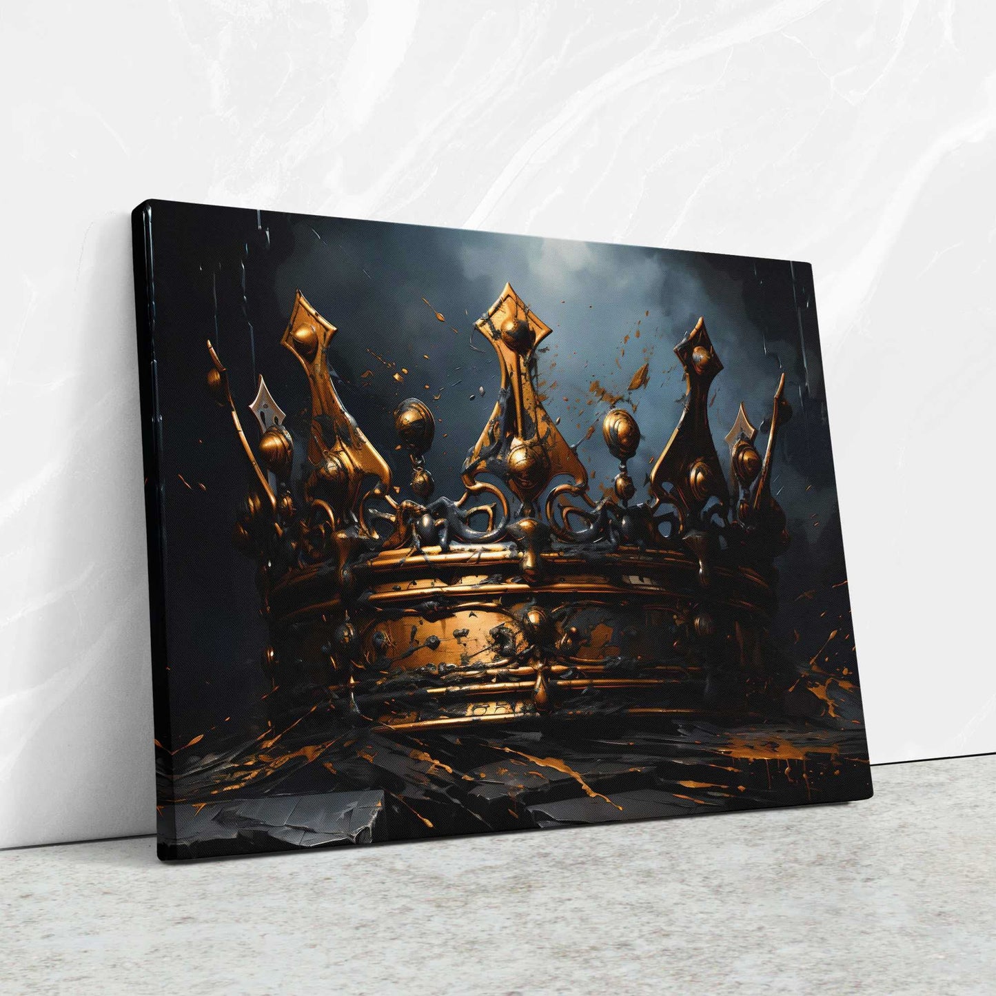 Midnight Regalia - Luxury Wall Art