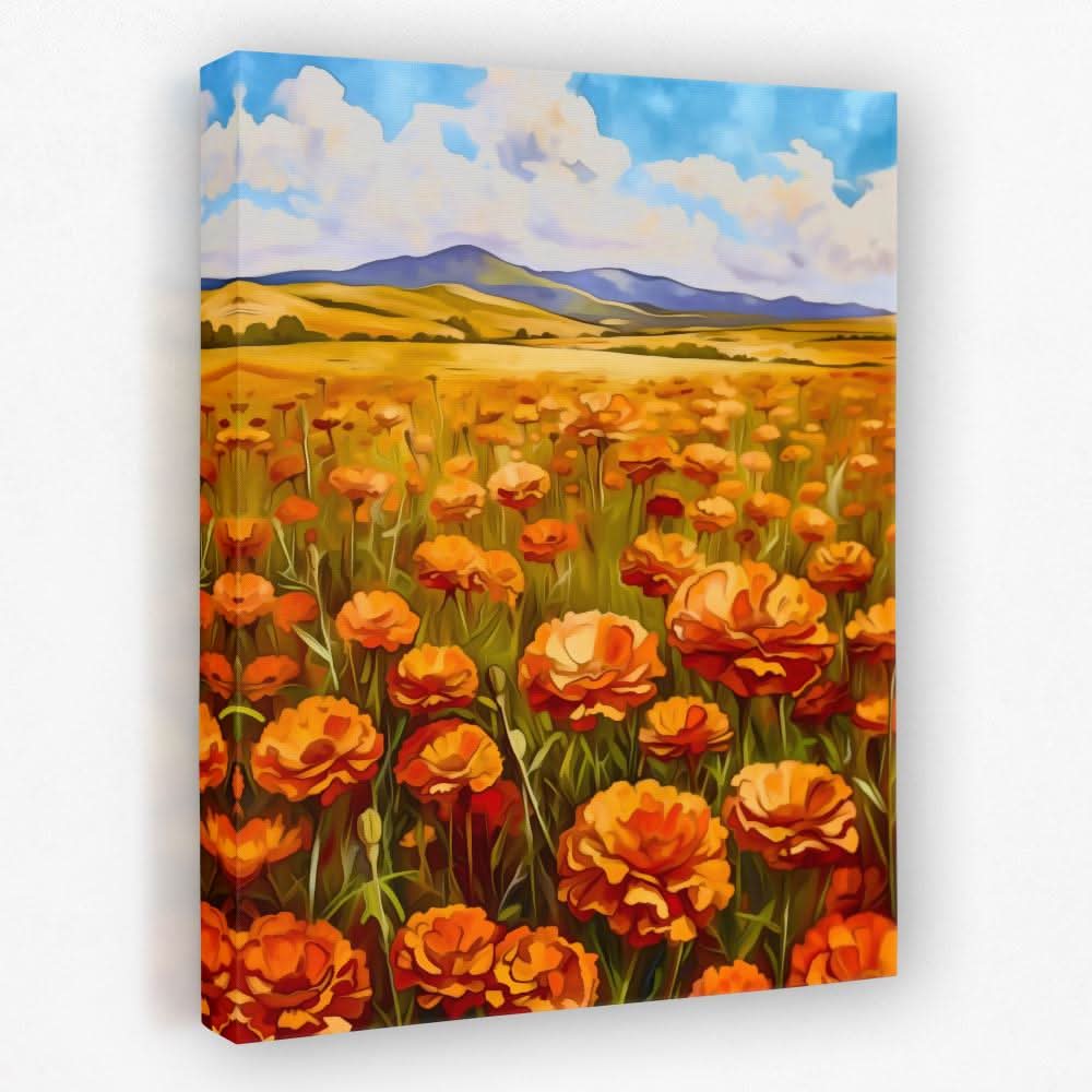 Midwestern Valley - Country and Farm Canvas Wall Art