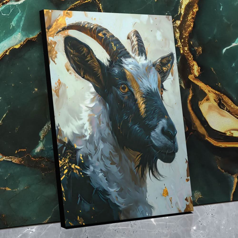 Mighty Mountain Goat - Luxury Wall Art