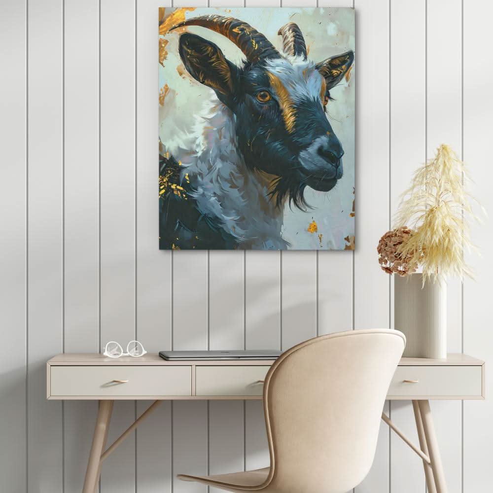 Mighty Mountain Goat - Luxury Wall Art