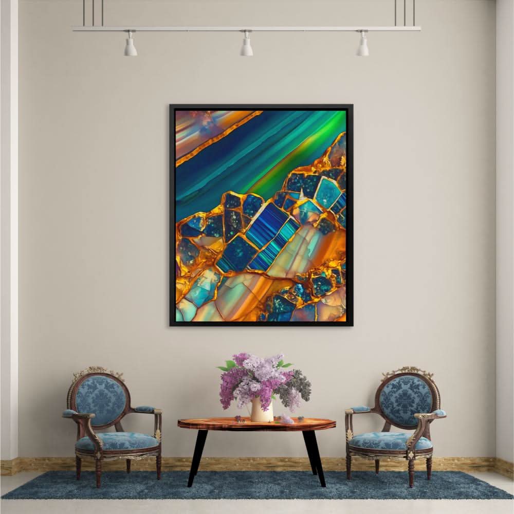 Mineral Color Spectrum - Colorful Wall Art for Home Office