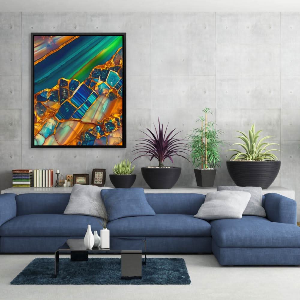 Mineral Color Spectrum - Contemporary Wall Art Print