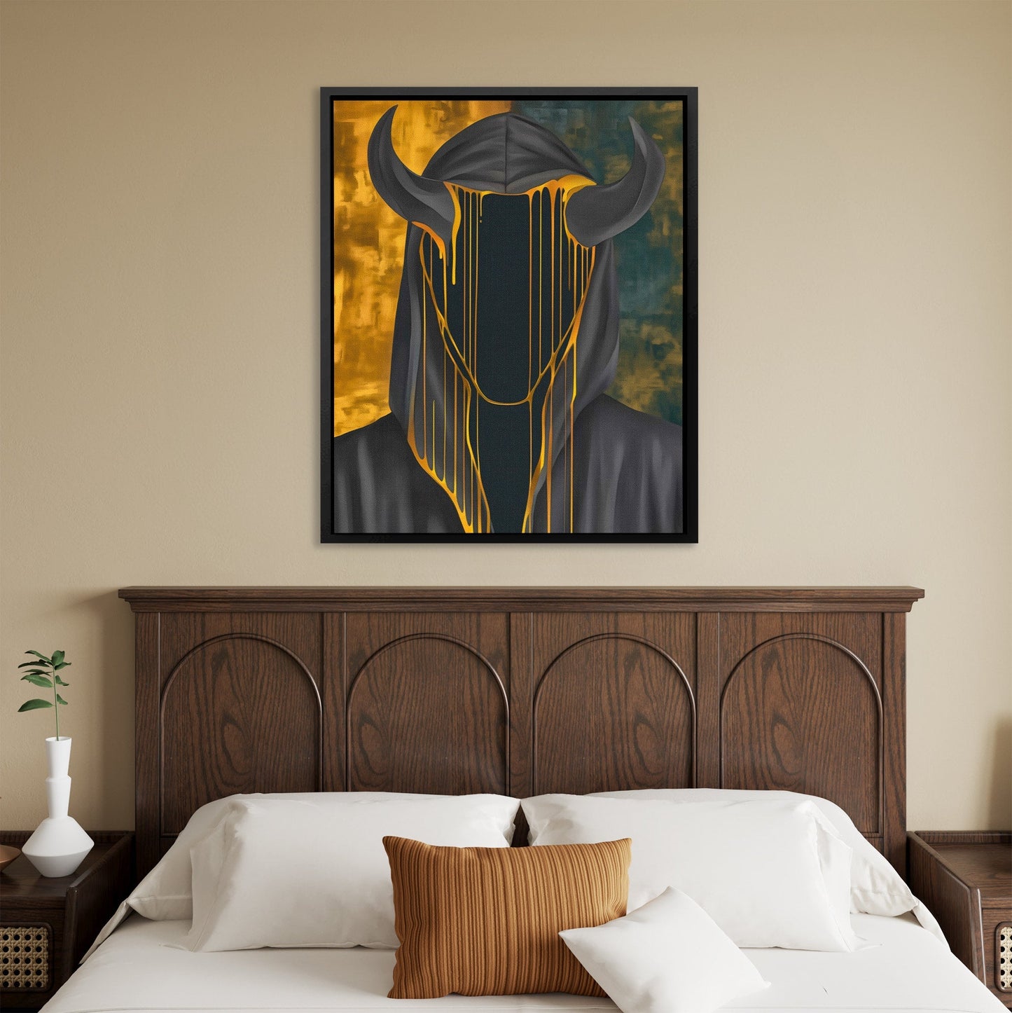 Minotaur's Molten Crown - Luxury Wall Art