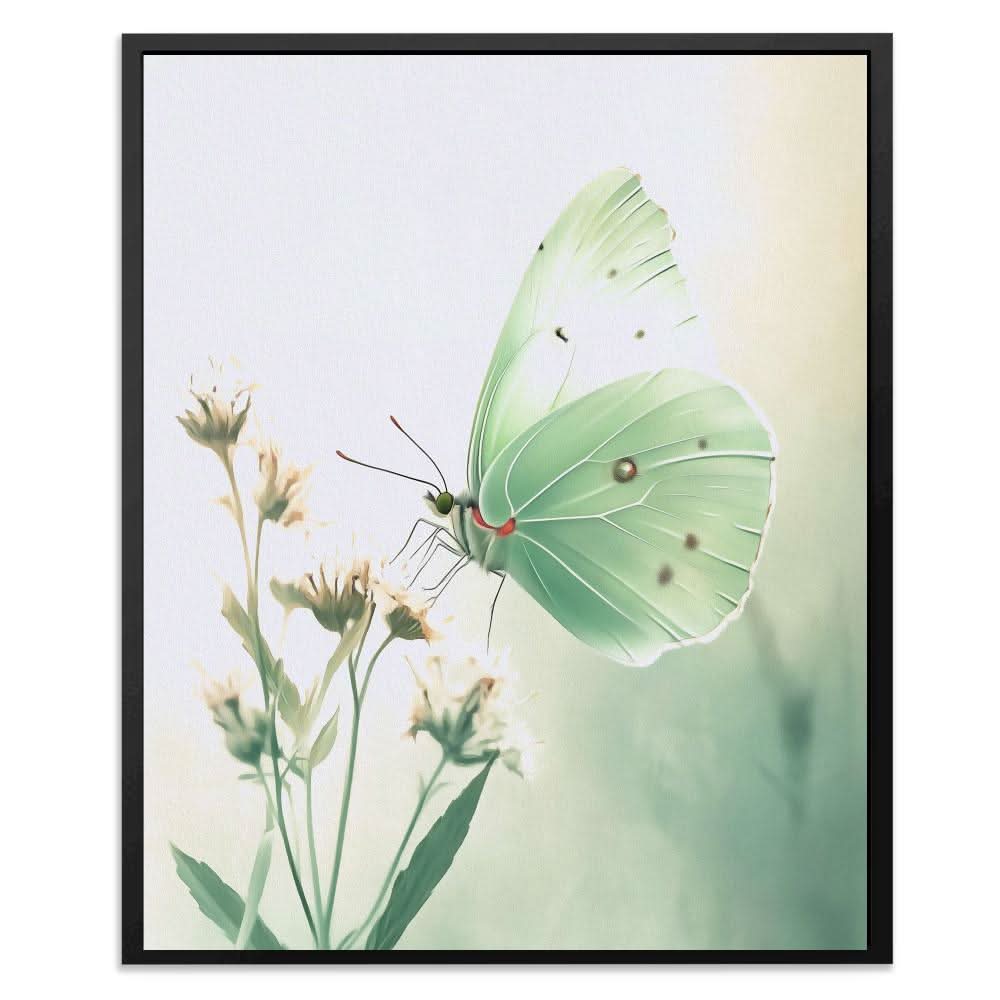 Minted Wings - Large Minimalist Canvas Print