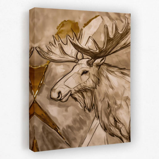 Mocha Moose - Animals Canvas Wall Art