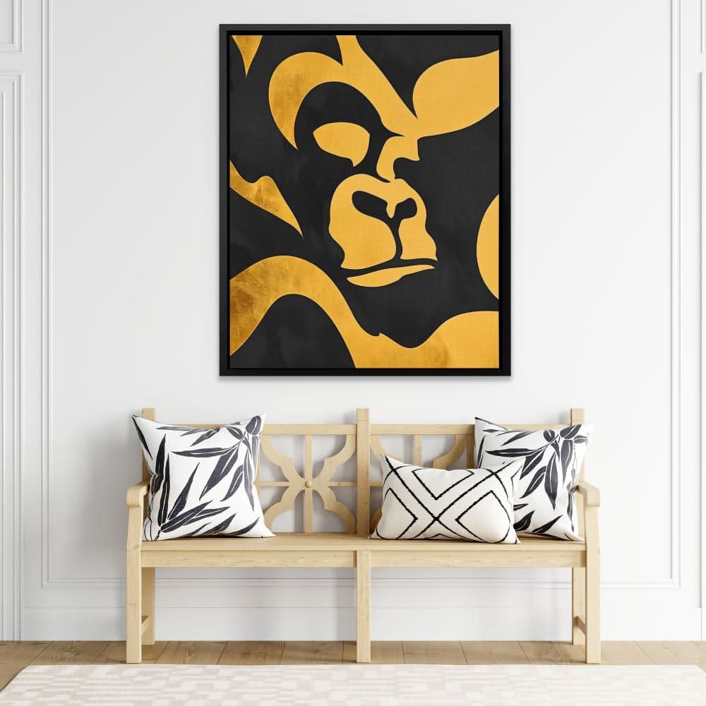 Modern Gorilla - Large Contemporary Canvas Print