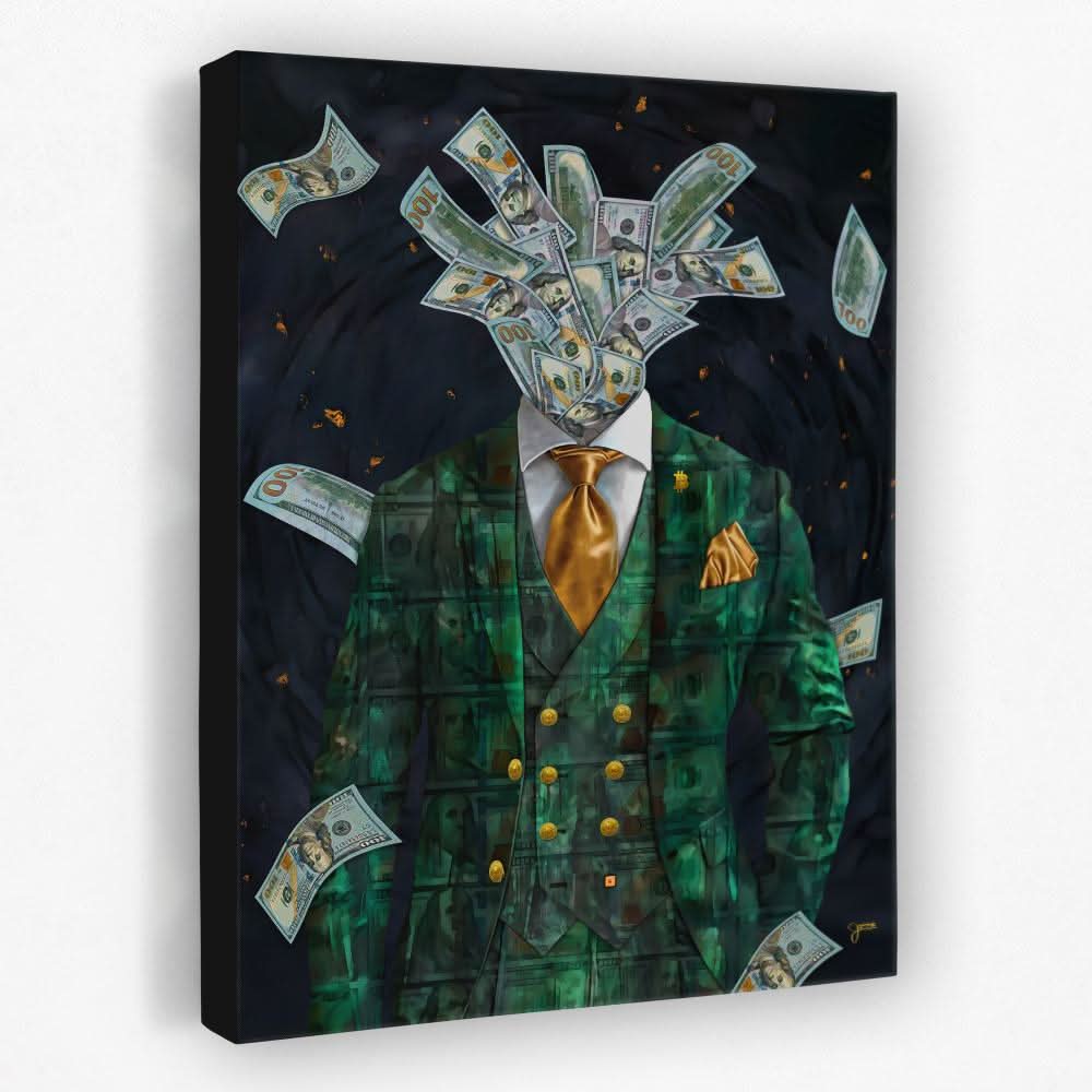 Money on My Mind - Best Sellers Canvas Wall Art