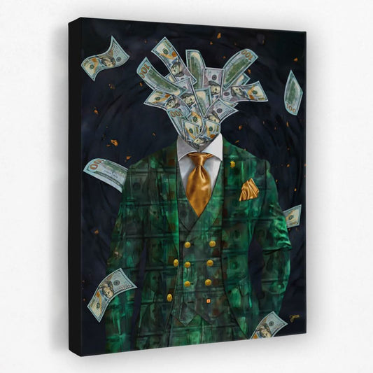 Money on My Mind - Best Sellers Canvas Wall Art