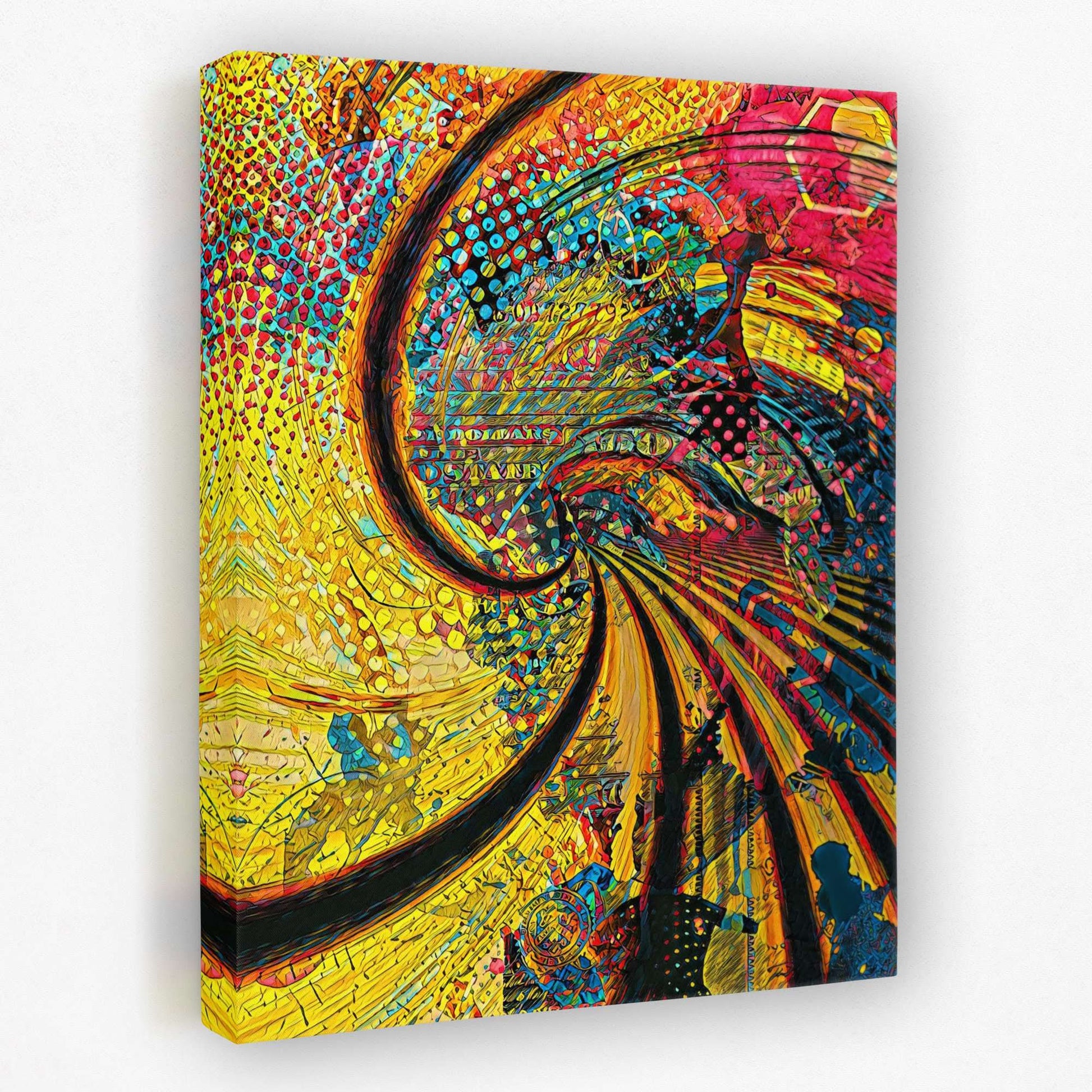 Money Spiral - Luxury Wall Art